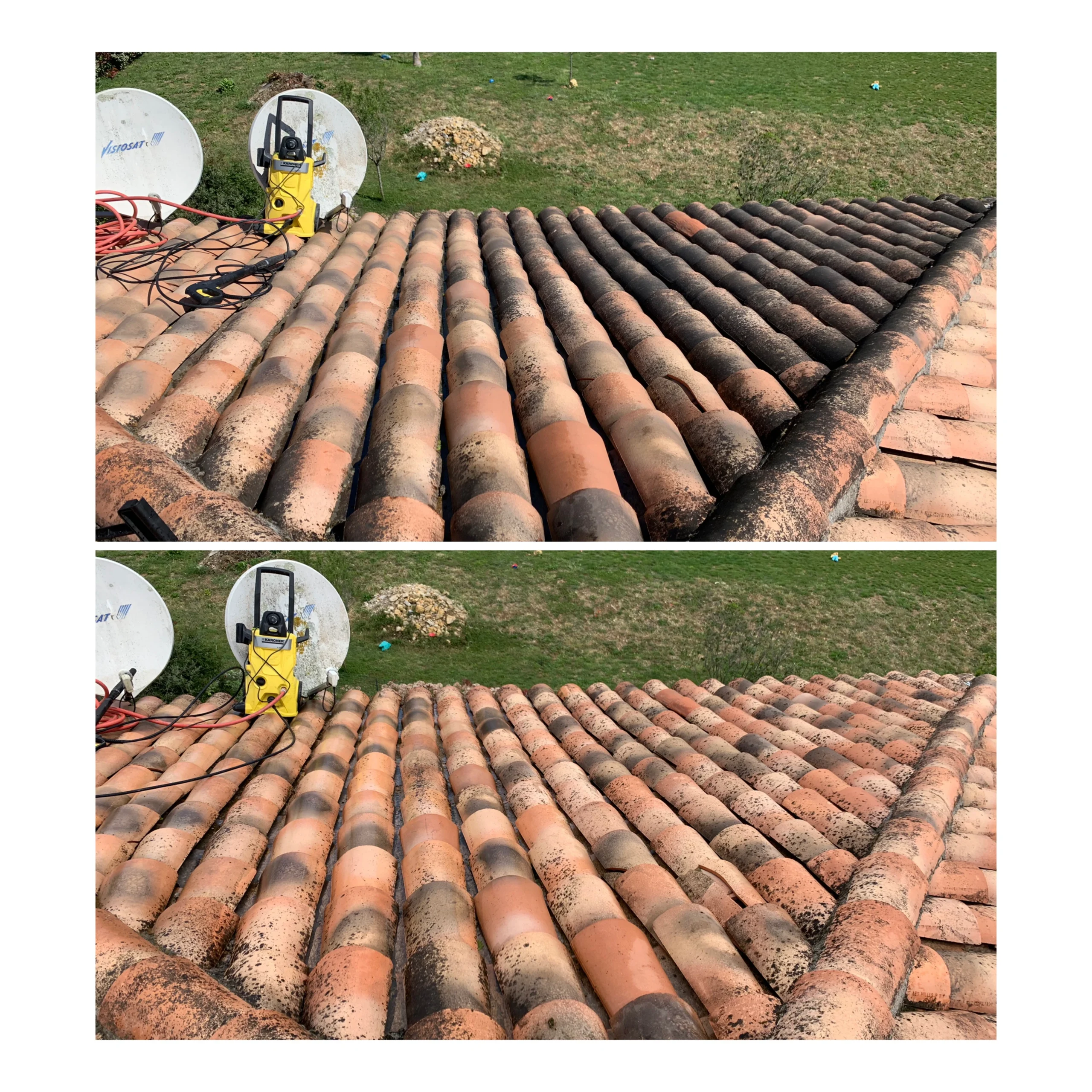 Nettoyage toiture Mougins Avenue Maréchal Juin